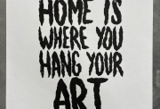 Home is where you hang your art